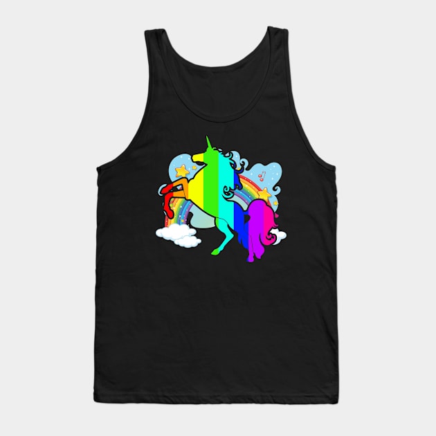 Unicorn Pride Tank Top by capricorn